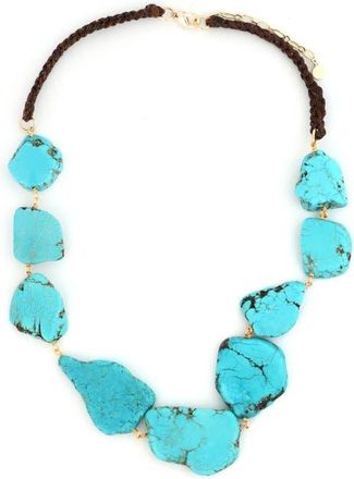 Panacea Turquoise Bead Necklace at Nordstrom