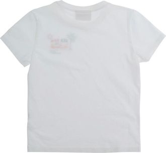MC2 Saint Barth Girls T-Shirt Elly White T-Shirts And Polos