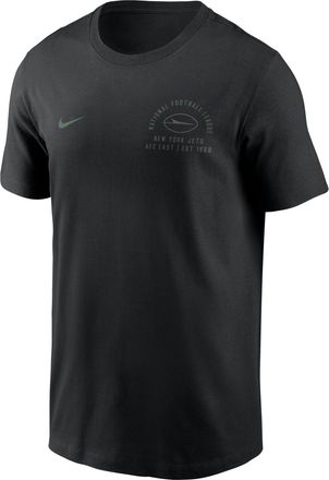 Nike New York Jets Essential Nike Mens NFL T-Shirt in Black | N19900A72-PNG
