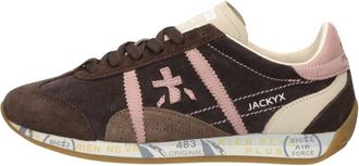 Premiata Jacky25 - Dames - Schoenen - Bruin - Maat: 38 EU Zijde