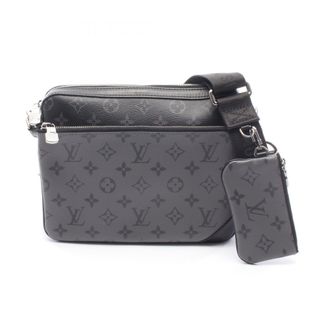 Louis Vuitton Black Gray Monogram Eclipse Shoulder Bag (Pre-Owned)