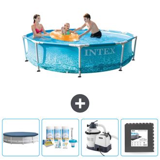 Intex Piscina Con Estructura Redonda - 305x76 Cm - 7-piezas Scb61