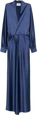 Atu Body Couture Avondjurk met V-hals - Blauw