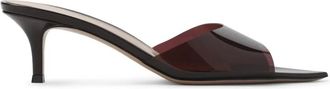 Gianvito Rossi Elle 55 Mules - Dames - Muiltjes - Bruin - 37 1/2 EU - Leer - Schoenen