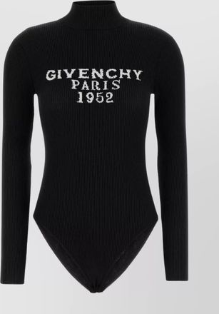 Givenchy high neck long sleeve bodysuit