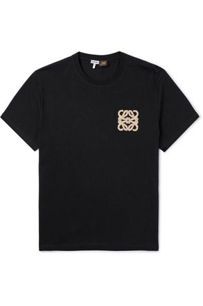 Loewe + Paulas Ibiza Logo-Appliquéd Cotton-Jersey T-Shirt
