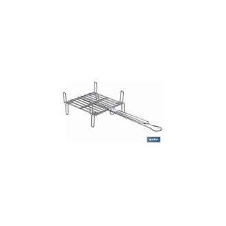 cofan Doppia Griglia inox 500 x 500 mm