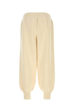 Ami Merino Wool Joggers - Beige