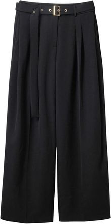 Desigual Pant Otto - Dames - Wijde Broeken - Zwart - S - Broeken