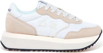 Sun 68 Big Ally Flower - Dames - Sneakers - Wit - 41 EU - Su&egrave;de - Schoenen