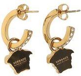 Versace Womens Gold Metal Earrings