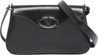 Valentino Pre-owned Shoulder Bags, female, Black, Size: ONE SIZE Pre-owned Vintage Shoulder Bag