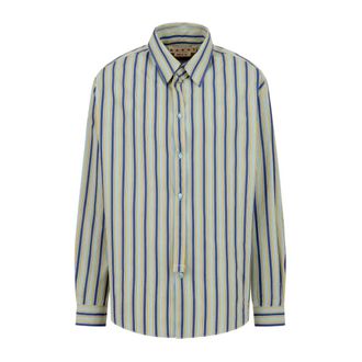 Marni Casual Shirts, male, Multicolor, Size: M Striped Shirt