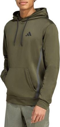 adidas Game & Go Train Hoodie in Night Cargo at Nordstrom Rack, Size X-Large