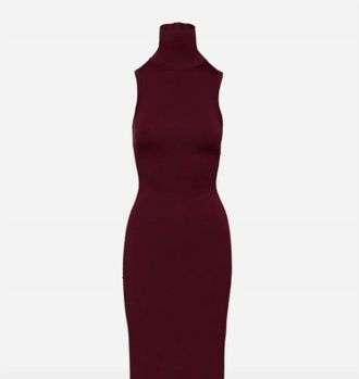 &Eacute;terne Harlow Maxi Dress In Oxblood