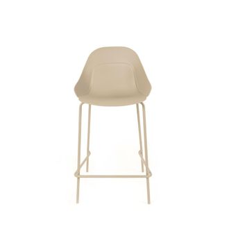 Koketto Home Taburete beige de exterior estilo moderno