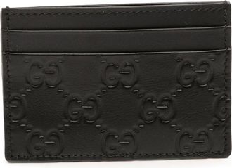 Gucci Pre-owned Wallets, female, Black, Size: ONE SIZE Pre-owned Card Holder