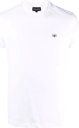 Emporio Armani T-shirt - Heren - T-shirts - Wit - M - Tops