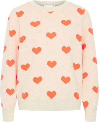 Ichi Maglieria - - Knitwear - Donna - Beige - L