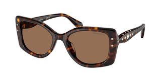 Swarovski SK6058U 100273 Womens Sunglasses Tortoiseshell Size 54