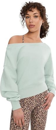 Spiritual Gangster La Vida 2.0 Sweatshirt Womens Sweatshirt Seafoam : SM, Cotton/Modal