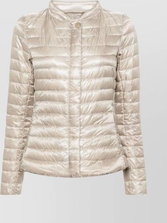 Herno down quilted short puffer jacket