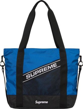 SUPREME FW23 Week1 Tote Bag Blue SUP-FW23-0812