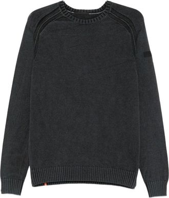 Roberto Ricci Design Classic Black Cotton Sweater