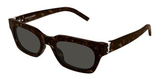 Saint Laurent SL M175 002 Womens Sunglasses Tortoiseshell Size 52 - Free RX Lenses - Free RX Lenses
