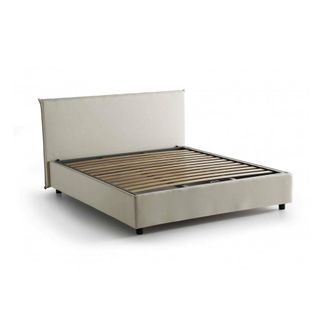 Talamo Italia Cama francesa en tela beige