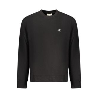 Calvin Klein Zwarte Katoenen Heren Sweater