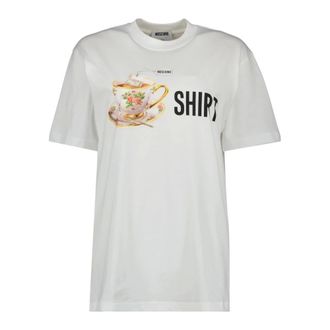 Moschino Donna, Top, Bianco, M, new