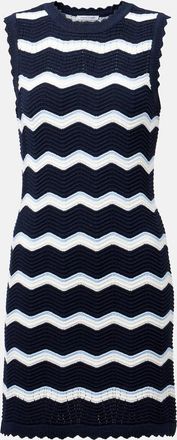 Veronica Beard Abito corto Templeton in misto cotone