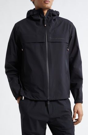 Moncler Shipton Hooded Jacket in Black at Nordstrom, Size 2