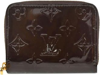 Louis Vuitton Portamonete Vernis Zippy 2019 - Marrone