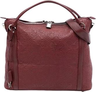 Louis Vuitton Pre-owned Handbags, female, Red, Size: ONE SIZE Pre-owned Antheia Ixia MM
