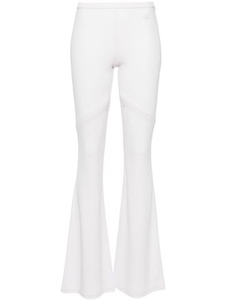 Courr&egrave;ges Bootcut broek - Paars