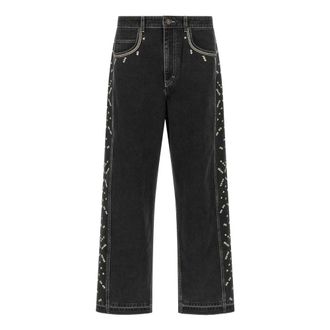 Isabel Marant Jorian Jeans - Heren - Jeans - Zwart - Maat: W33 Katoen