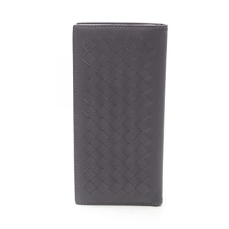 Bottega Veneta Purple Leather Long Bill Wallet (Bi-Fold) (Pre-Owned)