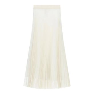 Imperial Maxi Skirts, female, Beige, Size: L Gonna Maxi Skirt