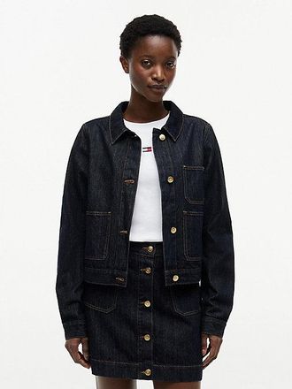 Tommy Hilfiger Chaqueta vaquera con botones dorados