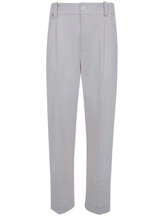 Jacquemus Trousers Off-White Le Pantalon Croisiere