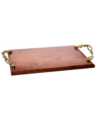 Michael Aram Wisteria Gold Bread Board