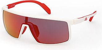 Adidas Sport SP0057 24L Mens Sunglasses White Size 131
