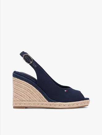 Tommy Hilfiger Hemp Slingback Wedge Espadrilles