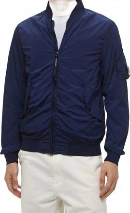 C.P. Company Outerwear Short Jacket In Medieval Blue