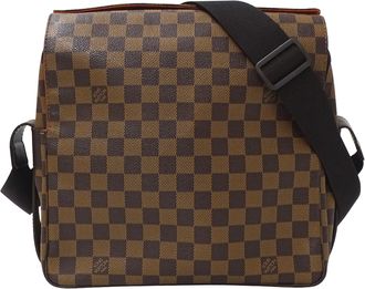 Louis Vuitton Brown Damier Canvas Galle Damier Canvas Shoulder Bag (Pre-Owned)