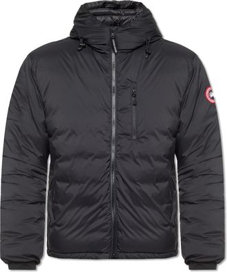 Canada Goose Lodge Hoody Down Jacket, Mens, Black