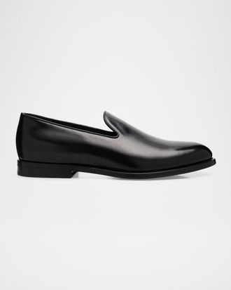 Brunello Cucinelli Men & apos;s Leather Venetian Loafers