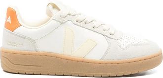 Veja Grey Color Block Sneakers